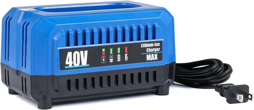 40V Fast Charger Replacement for Kobalt 40V Battery Charger KRC40-06/KRC60-06/KRC840-03 Compatible with Kobalt 40 Volt Battery Cordless Power Tools