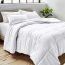 Bare Home Duvet Insert Comforter - Oversized King - Goose Down Alternative - Ultra-Soft - Premium 1800 Series - All Season Warmth - Bedding Comforter (Oversized King, White)