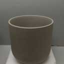 LE TAUCI 12 Inch Pots for Plants, Ceramic Large Planters for Indoor Plants, Indoor Plant Pots for Home Garden Patio Office, Planter Pots with Drainage Hole and Rubber Plug, Neutral Gray