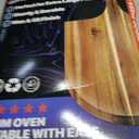 3 x KitchenStar 16-Inch Acacia Wood Pizza Peel Extra Large Wooden Cutting & Serving Board with Handle Natural Oil Finish Ideal Pizza Oven Accessory for Easy Sliding & Prep