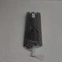 Zeerobee Curtain Rods for Windows 48 to 84, 1 Inch Industrial Wrap Around Black Curtain Rod, Indoor/Outdoor Room Divider Adjustable Drapery Pole, 48"-86"