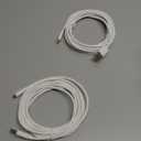 MaGeek Micro USB Cable (2-Pack)(10ft), Extra Long High Speed USB Charge and Sync Cord for Samsung, Nexus, LG, Motorola, Android Smartphones and More (White)