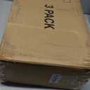 YFXCVSL 23Qt Plastic Storage Bins with Lids 3 Tier, Stackable for Storage, Boxes Lids, Containers, Multifunctional Folding Bedroom, Living Room, Study, Toy White