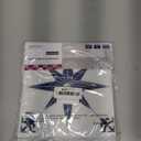 MORCART 7.87" x 7.87" Peel and Stick Floor Tile, 20 PCS Self-Adhesive DIY Vinyl Flooring for Renters, Removable and Waterproof Tile Sticker for Bathroom, Kitchen, Staircase (Blue Star)