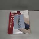 Ambershine 19''x24'' Weighted Neck & Shoulder Heating Pad, 2.5lbs with 12 Temperature Settings& 4 Auto-Off Timers, Pain Relief for Neck/Shoulder/Back, Christmas Gifts for Women Men Mom Dad(Light Blue)