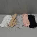 Fruit of the Loom Girl's Big Girls Training Bra Value Packs (Large, White/Grey/Nude/Black/Blush Rose)