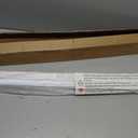 LazBlinds No Tools No Drill 1" Vinyl Mini Blinds, Cordless Blinds for Windows, Light Filtering Horizontal Window Blinds & Shades, 33" W x 36" H, White
