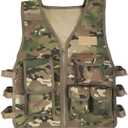 AZB Kids Tactical Vest Adjustable Lightweight Airsoft Paintball Vest for Games or Training