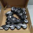 Roller Derby V-Tech 500 Adjustable Performance Inline Skates for Men, Women, Kids, Teens (Black)