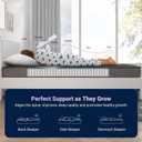 Avenco Twin Mattress, 8 Inch Twin Size Mattress in a Box, Medium Firm Hybrid Mattresses with Smarts Coil and Gel Memory Foam for Cool Night Sleep & Pressure Relief, CertiPUR-US Certified