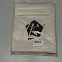 Kevin Textile Table Mats Set of 4 Heat Resistant Washable Placemats for Parties Buffet Dinner, 13 x 19 inches, Light Beige