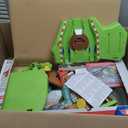Hot Wheels Mario Kart Circuit Track Set & 2 Toy Vehicles, Racing Playset Includes Booster, Plus Mario & Yoshi Karts Large