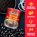 La Costea Refried Black Beans - Ready-to-Eat Canned Refried Beans for Mexican Food, Mexican Rice, Nacho Bean Dip, Bean Burrito, Burger, Carne Asada, Fajita & Taco Seasoning - 20.5oz, 6 Pack Cans (EXP 03/20/26)