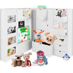Baby Keepsake Box - Baby Memory Box - Baby Boy Girl Keepsake Box Tins Memory Box Pregnancy Baby Bubbs Storage Box Baby First Year Box Library Baby All-In-One Organizer