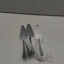 Silverware Flatware Cutlery Set, 1/4/6/8/10/12 Pieces Stainless Steel Sawtooth Cake Spatula Multifunctional Household Baking Tool Dessert Pizza Spatula(Silver,8 Pieces)