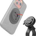 sincetop Bike/Motorcycle Phone Mount - Series Q [ Quad ] - Bicycle Handlebar Aluminum Cell Phone Holder - Quick Lock & Release - Compatible with Moto/Mountain/Road/Electric Bikes, and Scooters