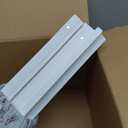 White Mahjong Racks with Magnetic Pushers Set of 4,19.6" Wooden Tile Racks