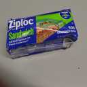 Ziploc Sandwich and Snack Bags with EasyGuide Texture, Plastic Storage Bags with Grip 'n Seal Technology, 105 Bags Total