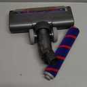 Updated Motorized Brush with Headlights for Dyson V6 Series DC59 DC62 Vacuum Cleaners,Two Rollers Replacement Head of Soft & PP Bristles Roller, Motorhead Attachment for Wood Floor, Carpet Cleaning