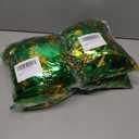 4 x 20/40/60/80 FT St Patricks Day Garland Decor Gold Green Shamrock Hat Tinsel Garland, Shiny Metallic Streamer Twist Garland Hanging St Patricks Day Decorations for Home Indoor Outdoor Party Supplies