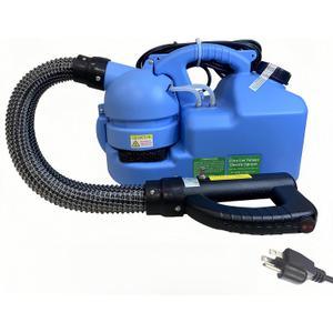 1.85 Gallon Electric ULV Fogger Machine, Portable Atomizer Fogger Sprayer, Misting Atomization System Indoor Outdoor for Home Yard Restaurant Hotel, 20-26FT