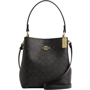COACH womens Small Town (One Size, Walnut Black)