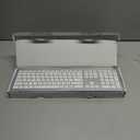 seenda Wireless Keyboard and Mouse Combo, Rechargeable Quiet Keyboard Mouse, Sleek and Ultra Thin Design, Full-Size with Number Pad for Windows, Laptop, PC, Notebook, Desktop- Silver and White
