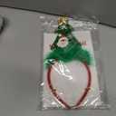 Christmas Headbands, Christmas Tree Headband with Santa Claus and Snowflakes, Costume Xmas Headbands for Adult Children Christmas Holiday Party Suppliers