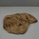 M MISS U HAIR Women Long Wavy Mix Brown Wig with Braid Halloween Cosplay Costume Wig