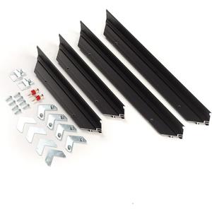 24"x36" Metal Floater Frame for 1"-1.28" Depth Canvas Painting,DIY Assembled for Wall Decoration - with Accessories (Black,1PCS)