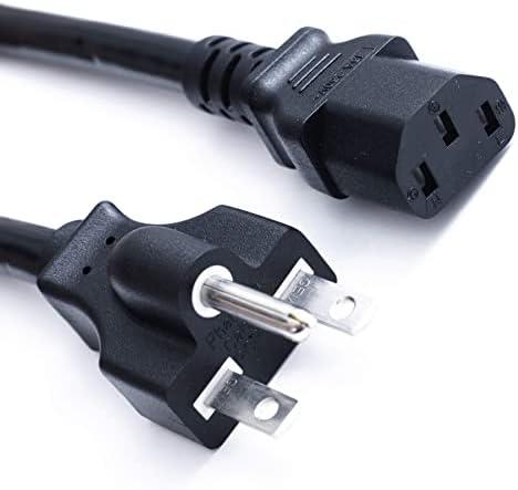 NEMA 6-15P to C13 Power Cord - 3ft, 250V 14AWG 15A Heavy Duty Cable for Bitmain Antminer, U/L Certified