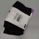 No Nonsense Women's Super Opaque Control Top Footless Tights ,Size Medium, Black