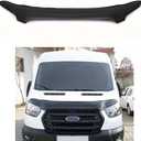 BMY Hood Deflector/Front Bug Shield Compatible for Ford Transit 2019-2026 Hood Guard Bonnet Protector | Particles & Bug | Car Accessories |