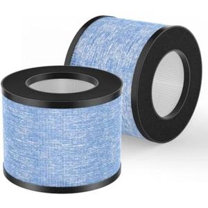 2 Pack HEPA C102 MA-01CW Filter Replacement Compatible with Miko Ibuki & Ibuki+ Air Purifier, MA-18 and Okaysou AirMic4S Air Purifier