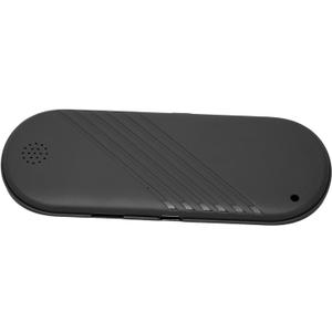 Dpofirs Pillow Speaker Bluetooth Sleep Headphones for Man and Women, Mini Deep Bass Stereo Conduction Pillow Speaker for Home Facial Travel Sunbathing Camping Solutions for Insomnia (Black Color)