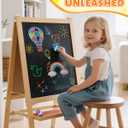 NewFamily Dustless Mushroom Sidewalk Chalk for Kids Non-Toxic Washable Outdoor Art & Blackboard Drawing Chalk with Holder | Mess-Free Fun Play for Classroom & Home6 color