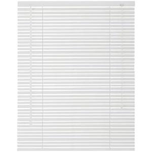 Bedroom Kitchen Light Filtering Mini Blind, Darkening Aluminum Venetian Blinds Privacy Window Shades, Cordless Horizontal Curtain Blinds for Interior Home Decors, Customizable(White)