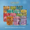 Evanger's Heritage Classics Beef & Bacon Dog Food  12 Count, 12.5 oz Each  Grain & Gluten Free Loaf for Dogs  Limited Ingredient Recipe  Natural Protein-Rich Nutrition (EXP 01/01/29)