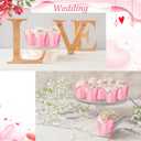 200 Pcs Tulip Cupcake Liners Muffin Baking Cupcake Liners Baking Cups Holders Heat Resistant Muffin cups Wrappers for Wedding Party Birthday Baby Shower Party(Vivid Color)