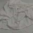 Amazon Basics Lightweight Pleated Bed Skirt, Twin, Bright White, Solid
