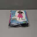 Girls Light-Up 80s Costume Set for Kids - Christmas Dress-Up, Holiday Party Decades Day Rock Star Outfit (Small, Pink)