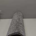 Washable Kitchen Rug 24" x 82" / 60cm x 210cm, Non Slip Kitchen Mat for Floor, Absorbent Indoor Entryway Runner Rug for Hallway, Laundry, Bathroom, Bedroom (Roll Packing) (Grey)