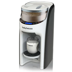 Baby Brezza New and Improved Formula Pro Advanced Formula Dispenser Machine - Automatically Mix a Warm Formula Bottle Instantly - Easily Make Bottle with Automatic Powder Blending, White