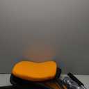 Sweetcrispy Small Office Chair, Ergonomic Low-Back Mesh Rolling Work Swivel Chairs with Wheels, Armless Comfortable Seat Lumbar Support for Home, Bedroom, Study, Student, Adults,Classic Orange