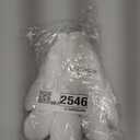 Geyoga 1 Pair 4 Pairs White Jumbo Cartoon Hands White Fingers Jumbo Cartoon Hands Halloween Costume Gloves Halloween Costume Accessory for Role Playing Party Small