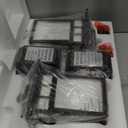 2 Pack Outdoor Light with GFCI Outlet,Antique Black and Bronze Gold Dusk to Dawn Porch Lights Outdoor Wall Light Fixture with Outlet,Aluminum Exterior Lighting Fixtures,Outside Lights for House