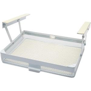 Everything Keeper - Organizer for Home, Kitchen, Bathroom, RV, Small Spaces - Storage Organizers - Compact Metal Basket - Under Cabinet Holder - Easy Install - Holds Strong - 13 x 10 x 2.5 in