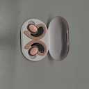 Wireless Earbuds Sport Bluetooth Headphones 5.4, 2025 Bluetooth Earbuds 4 HD Mic, Over-Ear Buds with Earhooks ENC Noise Canceling Earphones, 48Hrs Stereo, IP7 Waterproof Headset for Workout/Running (Rosagold)