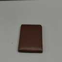 GNDR Wallet For Men Bifold Brown RFID Blocking Slim Faux Leather Wallets Card Holder Front Pocket Minimalist Men Accessories With Gift Box
