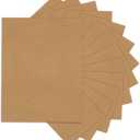 24 Sheets Kraft Paper Brown Cardstock 8.5 x 11, Goefun 80lb Card Stock Printer Paper for Invitations, Menus, Crafts, DIY Cards